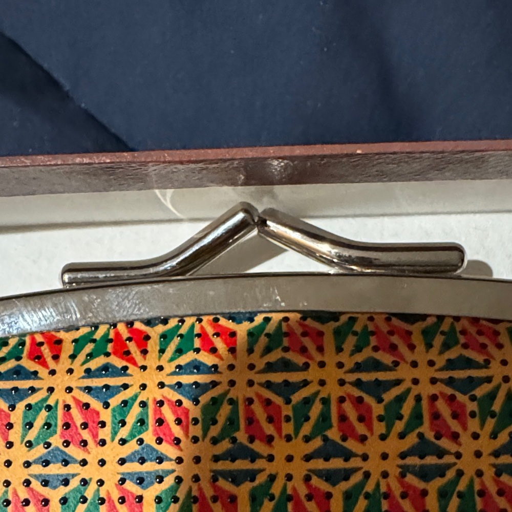 Colorful Patterned Women's Wallet - Picture 4 of 7